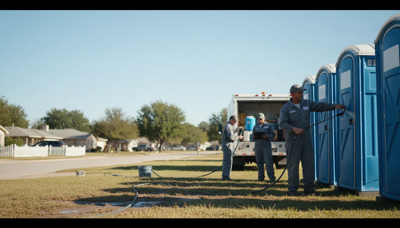 Long-Term Portable Toilet Rental in East Grand Forks, MN near me